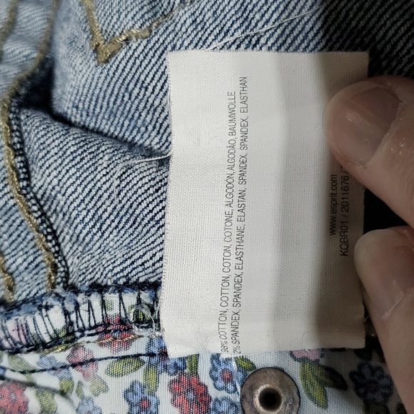 Esprit bootcut short jeans - Picture 4 of 6